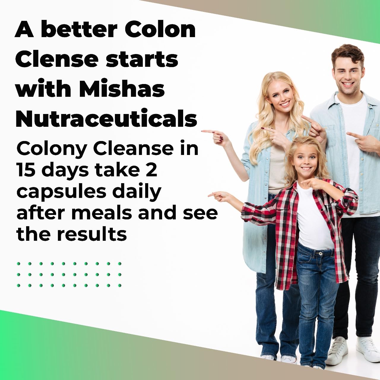 Mishas Nutraceutical Colon Cleanse - Relief from Gas and Bloating, Supports Gut Health with Magnesium, Berberine, Vitamin D, Quercetin & More - dailyvitalstore