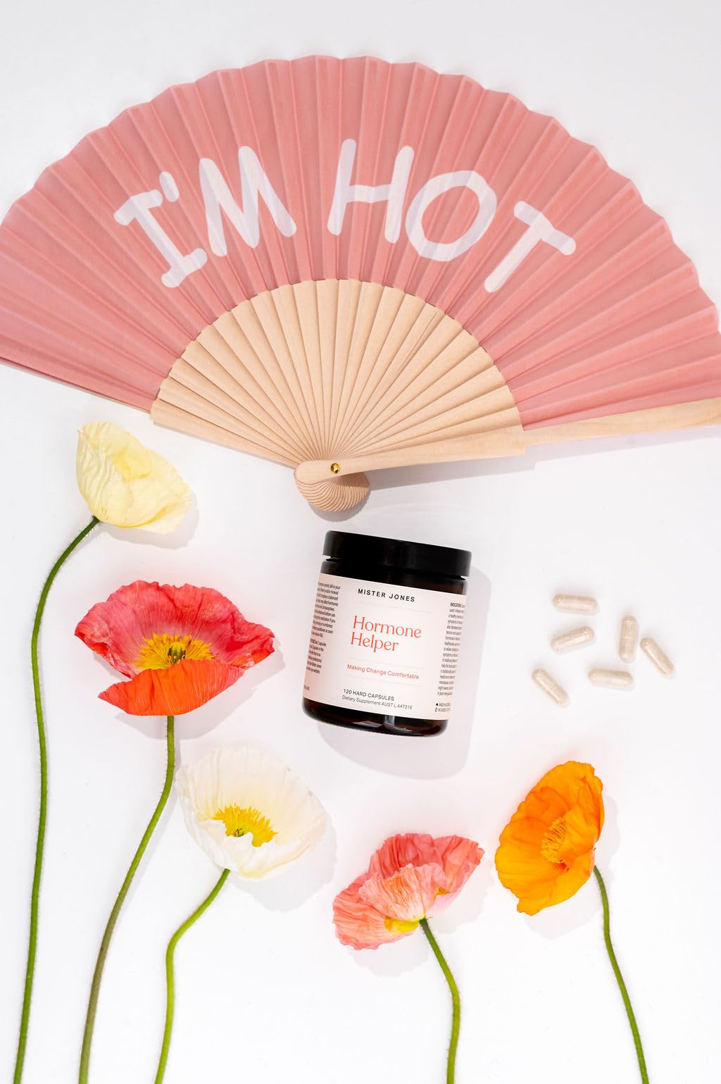 Mister Jones Hormone Helper – Women’s Daily Wellness Support – Adaptogenic & Nutrient Blend for Energy, Mood & Natural Vitality – Female Wellbeing Formula - dailyvitalstore