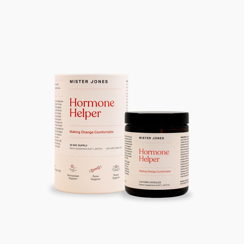Mister Jones Hormone Helper – Women’s Daily Wellness Support – Adaptogenic & Nutrient Blend for Energy, Mood & Natural Vitality – Female Wellbeing Formula - dailyvitalstore