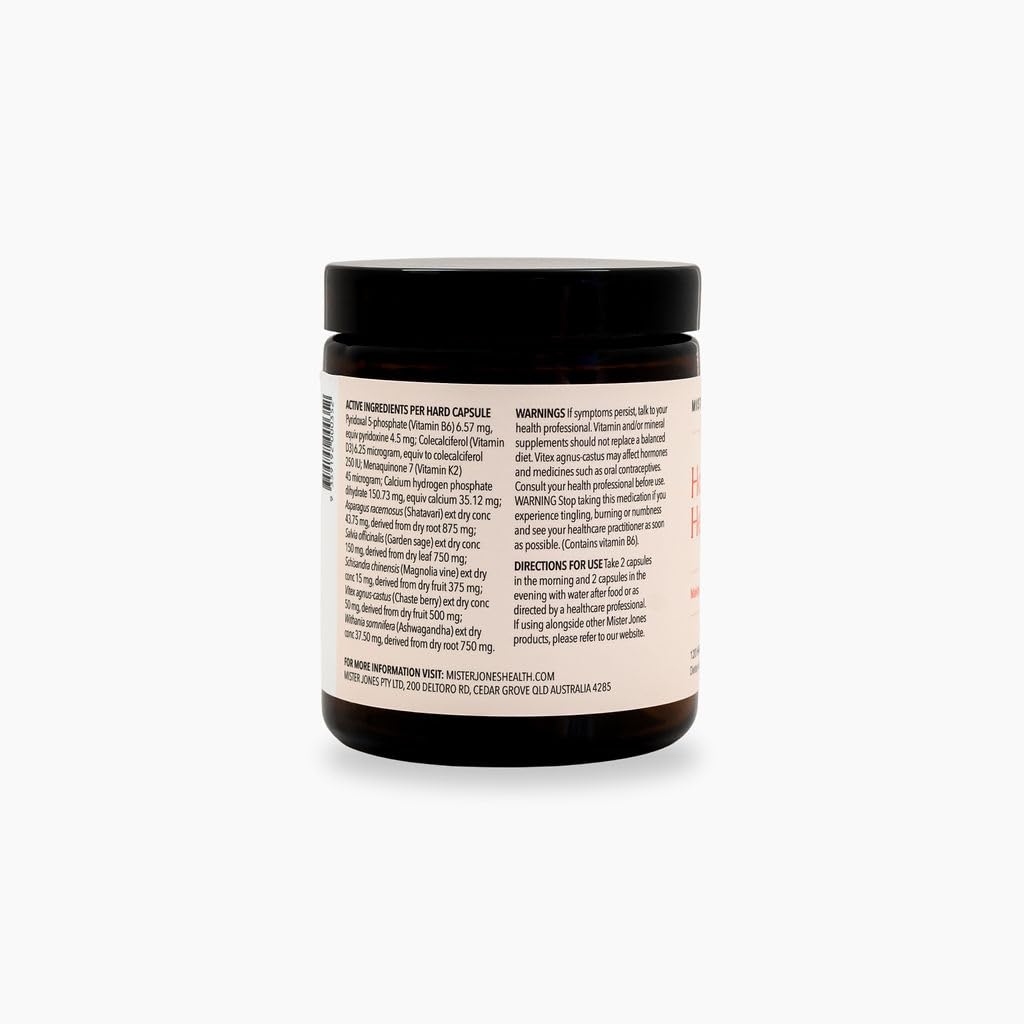 Mister Jones Hormone Helper – Women’s Daily Wellness Support – Adaptogenic & Nutrient Blend for Energy, Mood & Natural Vitality – Female Wellbeing Formula - dailyvitalstore