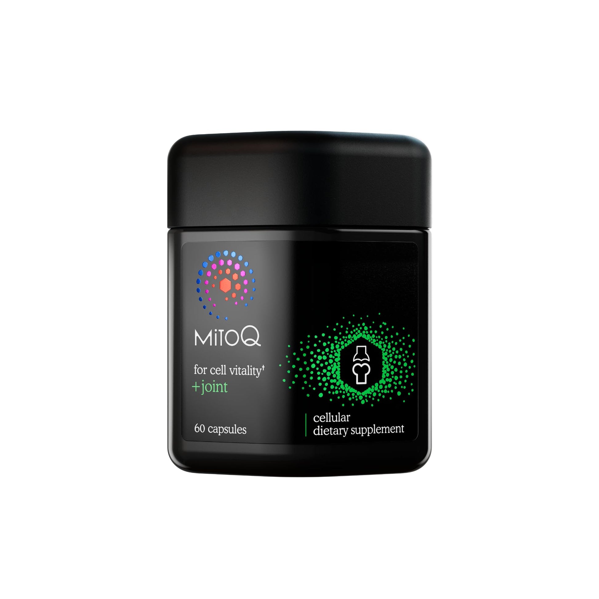MitoQ +Joint Advanced CoQ10 Antioxidant Supplement - Contains Mitoquinol Mesylate & Green Lipped Mussel Omega Oil Extract - Supports Healthy Joint, Mobility and Cell Vitality (60 Softgel Capsules) - dailyvitalstore