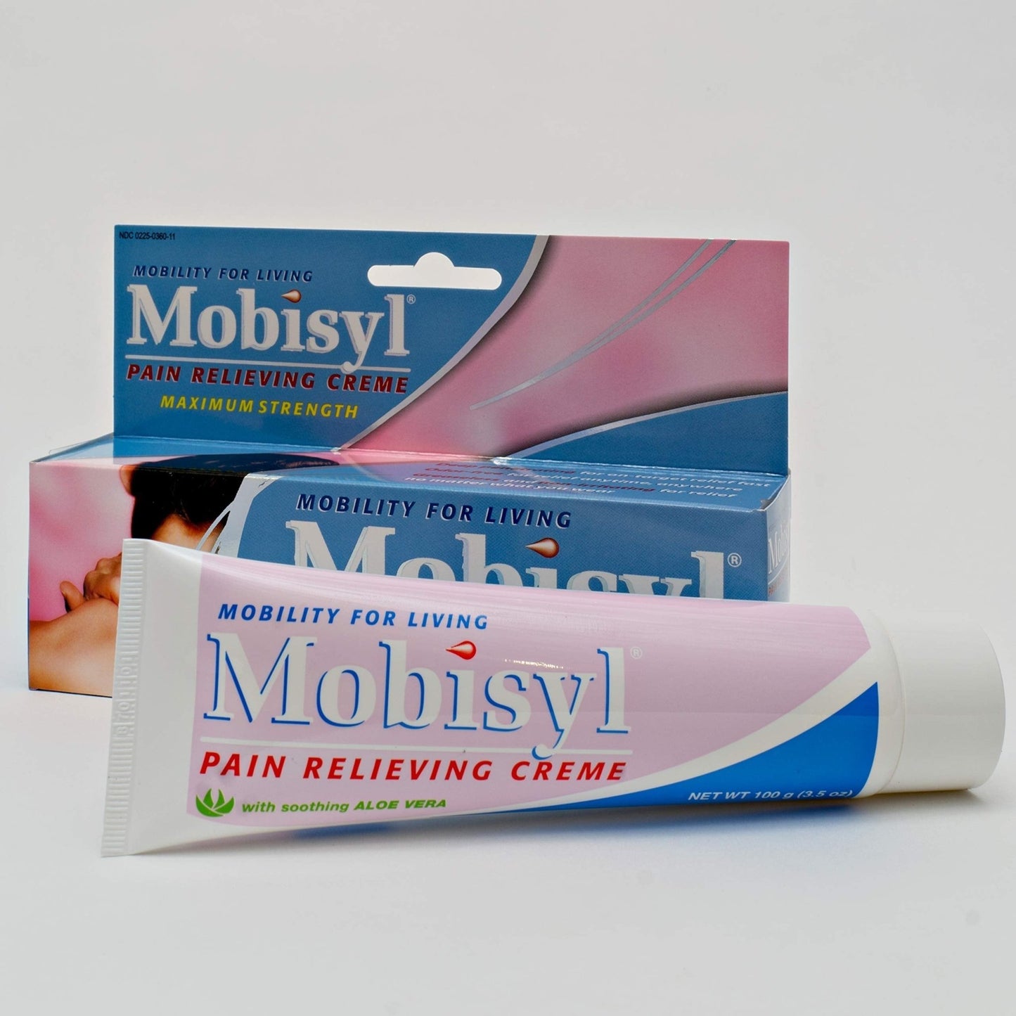 Mobisyl Pain Relieving Creme with Soothing Aloe Vera, 3.5-Ounce Tube - dailyvitalstore