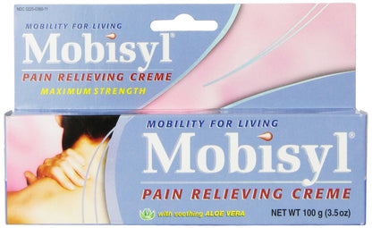 Mobisyl Pain Relieving Creme with Soothing Aloe Vera, 3.5-Ounce Tube - dailyvitalstore