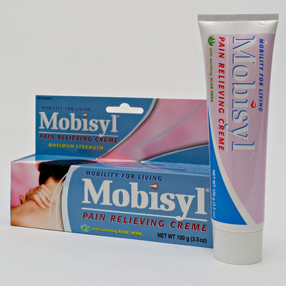 Mobisyl Pain Relieving Creme with Soothing Aloe Vera, 3.5-Ounce Tube - dailyvitalstore