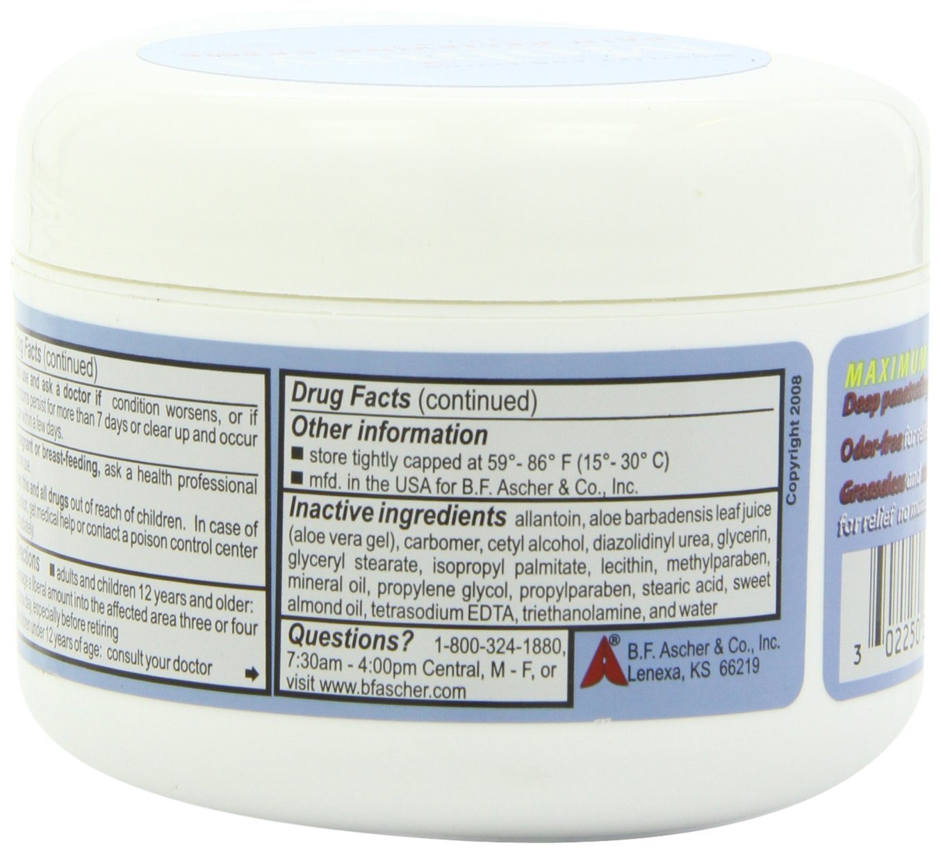 Mobisyl Pain Relieving Creme with Soothing Aloe Vera, 8 Ounce (Pack of 3) - dailyvitalstore