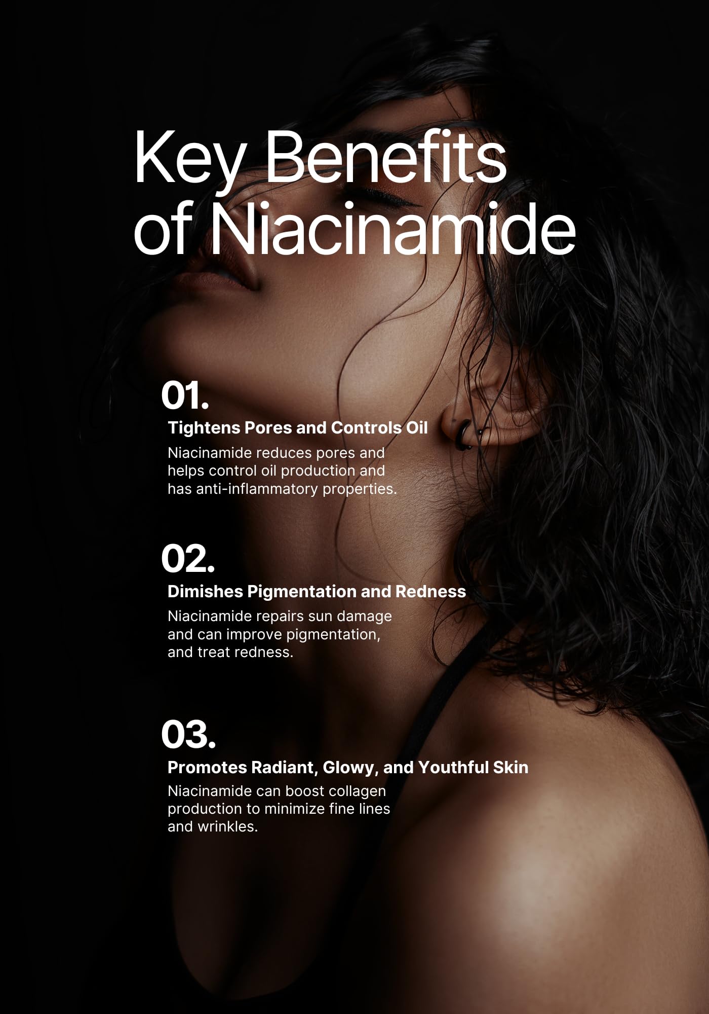 Mochi Glow 20% Niacinamide Serum for Face, High Potency Pore Tightening Skin Serum with Hyaluronic Acid & Glutathione, Anti-Aging Serum for Dark Spots & Fine Lines, Korean Skincare, 50ml/1.7fl.oz. - dailyvitalstore