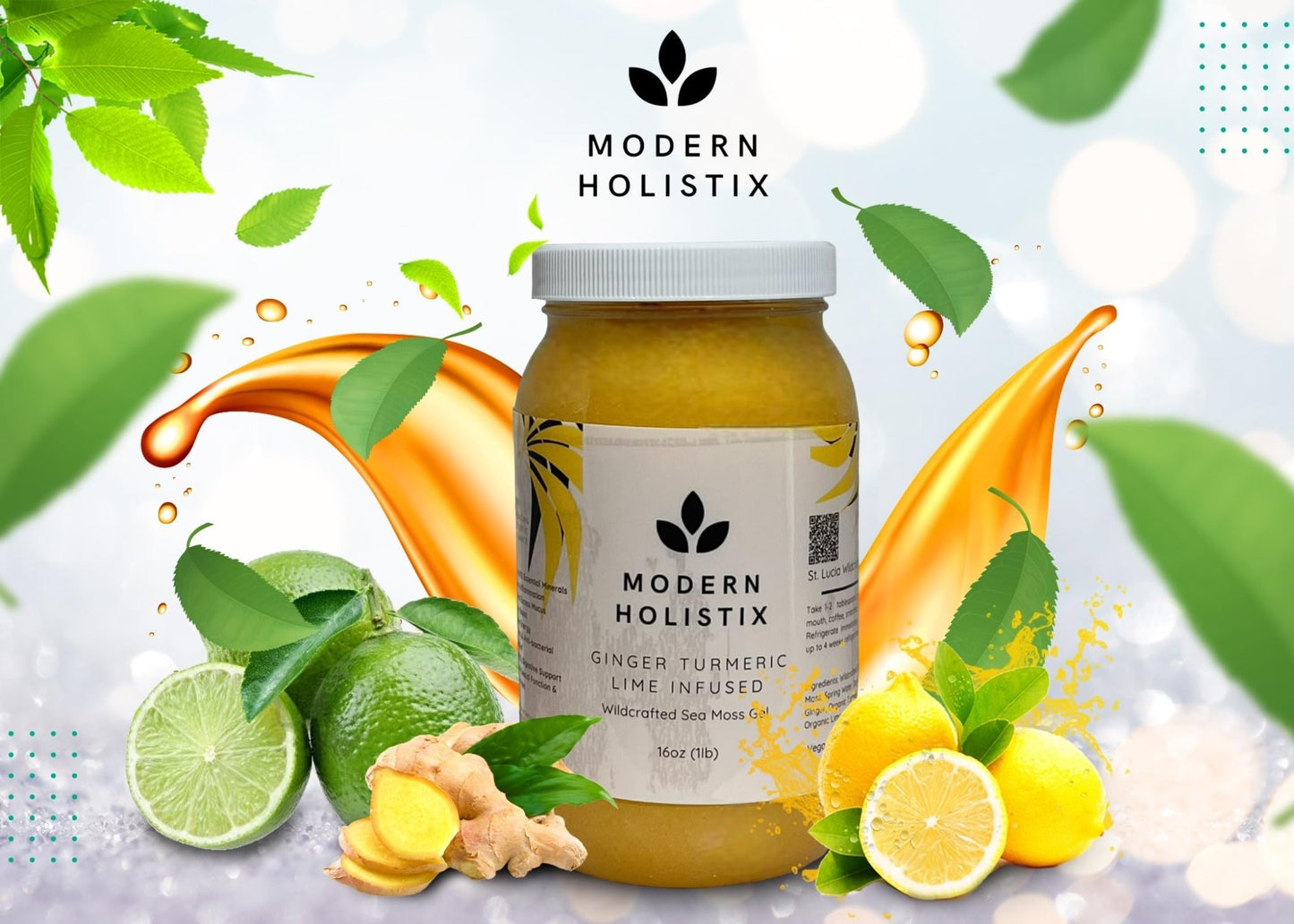 Modern Holistix Original Sea Moss Gel – 32oz Jar | Wildcrafted | All-Natural Superfood for Immunity, Energy & Gut Health - dailyvitalstore