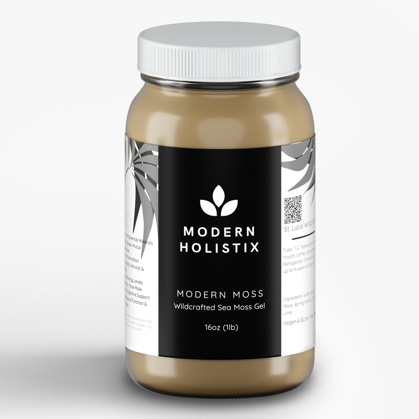 Modern Holistix Original Sea Moss Gel – 32oz Jar | Wildcrafted | All-Natural Superfood for Immunity, Energy & Gut Health - dailyvitalstore