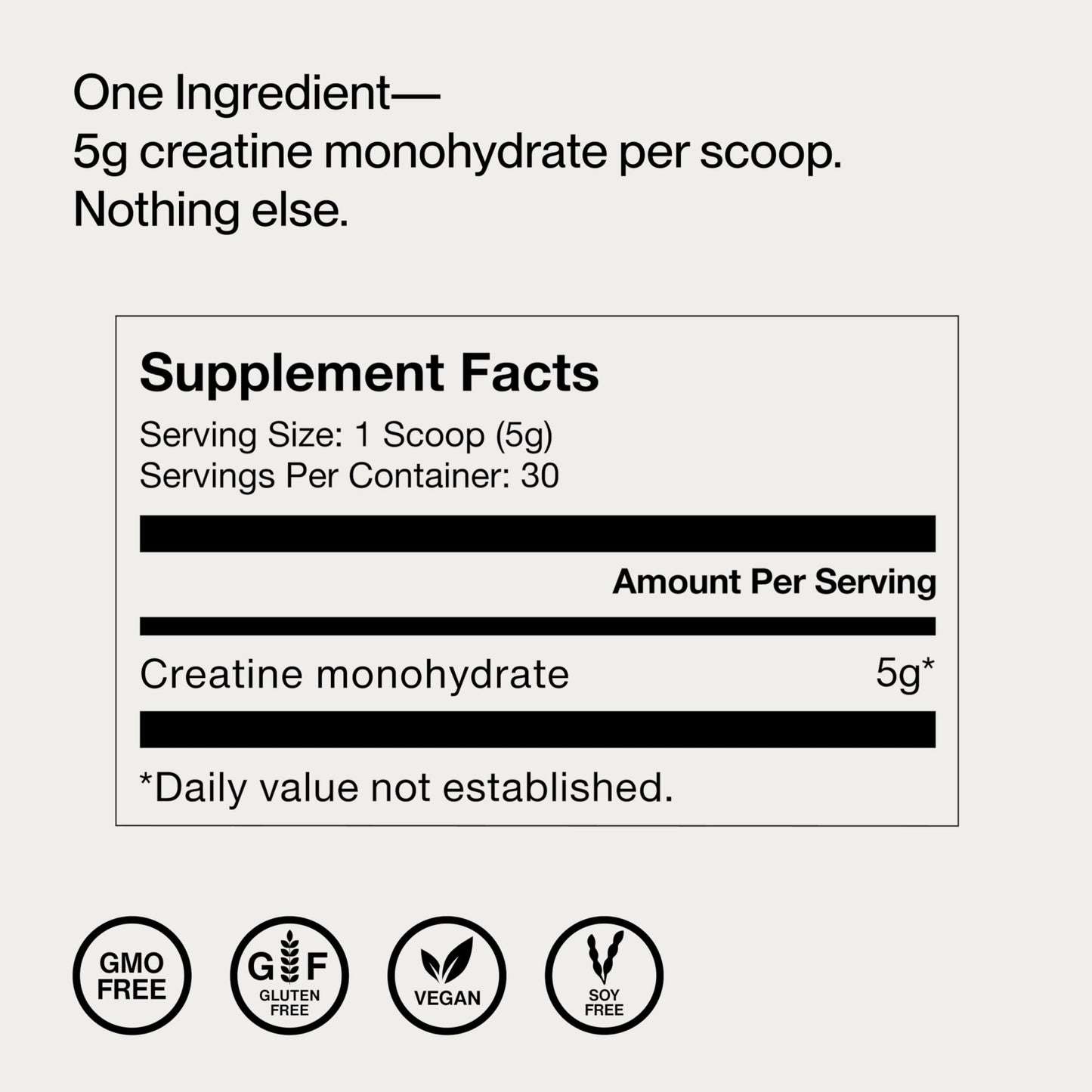 Momentous Creatine Monohydrate Powder - Creatine Powder - Supports Strength, Lean Muscle, & Recovery for Men & Women - NSF Certified for Sport - 5 g per Serving - 30 Servings - dailyvitalstore