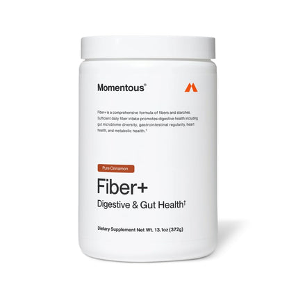 Momentous Fiber+ - Daily Multi-Source Fiber Blend to Support Nutrient Absorption, Natural Energy Production, & Recovery - NSF Certified for Sport - Non-GMO & Gluten-Free - dailyvitalstore