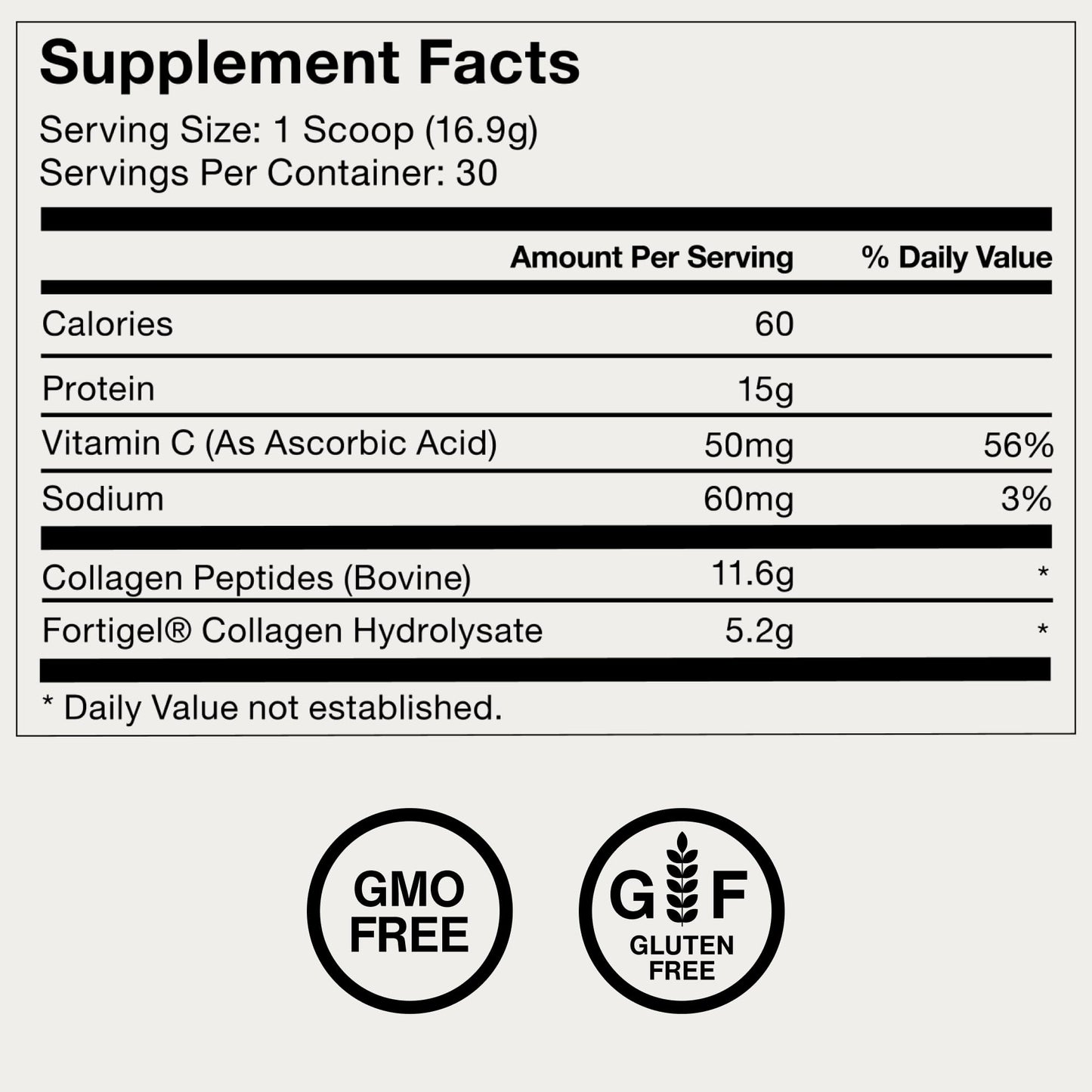 Momentous Grass-Fed Collagen Peptides Powder - Collagen Protein Powder with Fortigel & Vitamin C for Hair, Skin, Nails, & Joint Health Support - dailyvitalstore