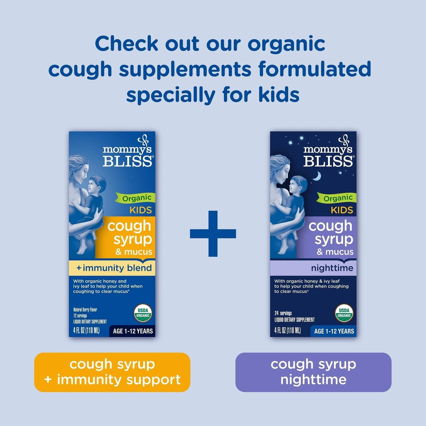 Mommy's Bliss Children's Pain and Fever Reducer, Kids Acetaminophen, Dye Free, Delicious Mixed Berry Flavor, Ages 2+, 4 Fluid Ounces (Pack of 2) - dailyvitalstore