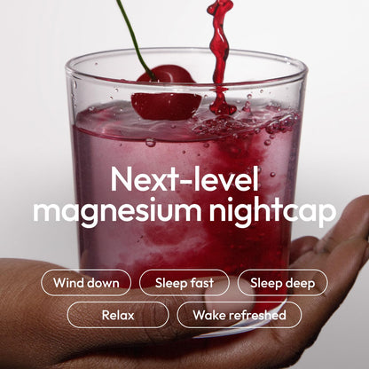 Moon Juice Sleepy Magnesi-Om - Sleep Supplement Powder with Magnesium Glycinate, L-Theanine & Plant-Based Melatonin, Sugar-Free Bedtime Drink Mix for Deep Sleep w/o Grogginess, Cherry, 35 Servings - dailyvitalstore