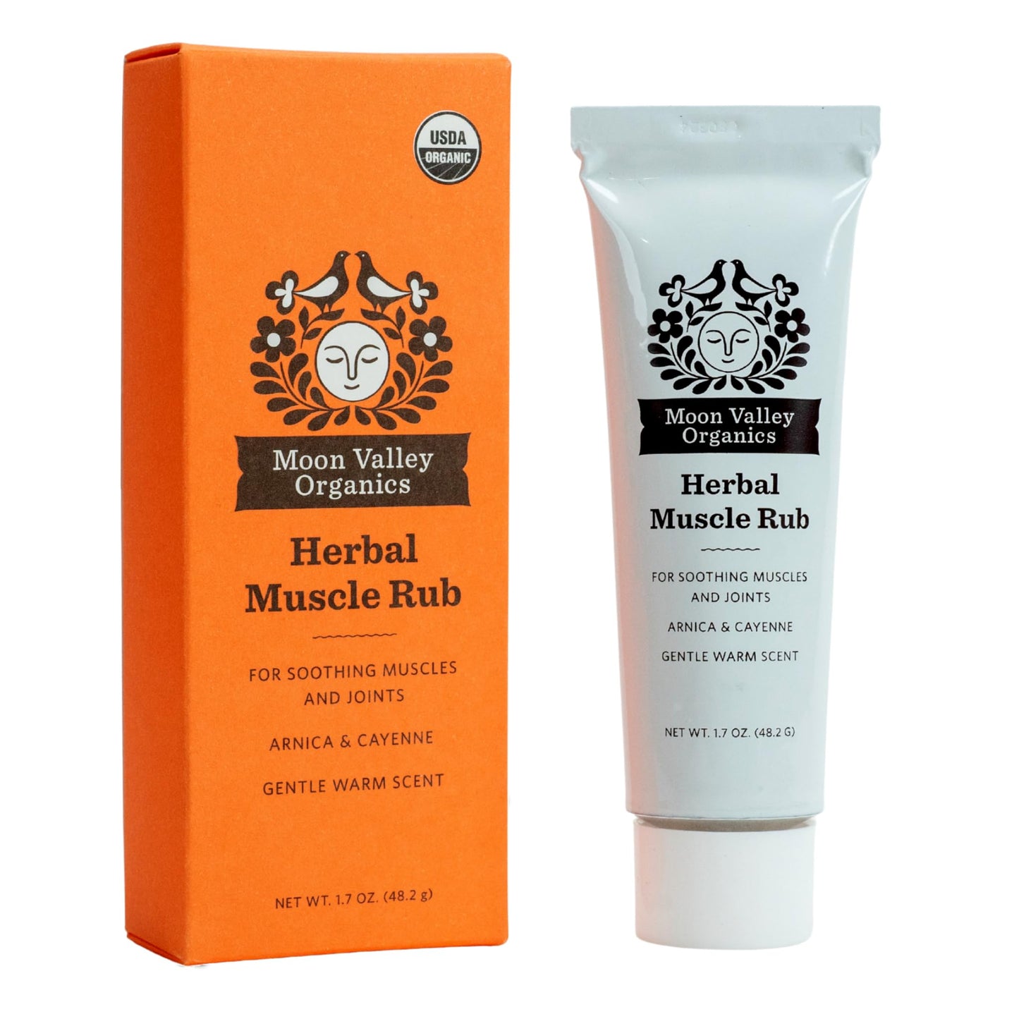 Moon Valley Organics Herbal Muscle Rub with Cayenne for Sore Joints, Aches and Pains, Soothes Pain Caused by Cold, Treat Sore Spots with Heat - dailyvitalstore