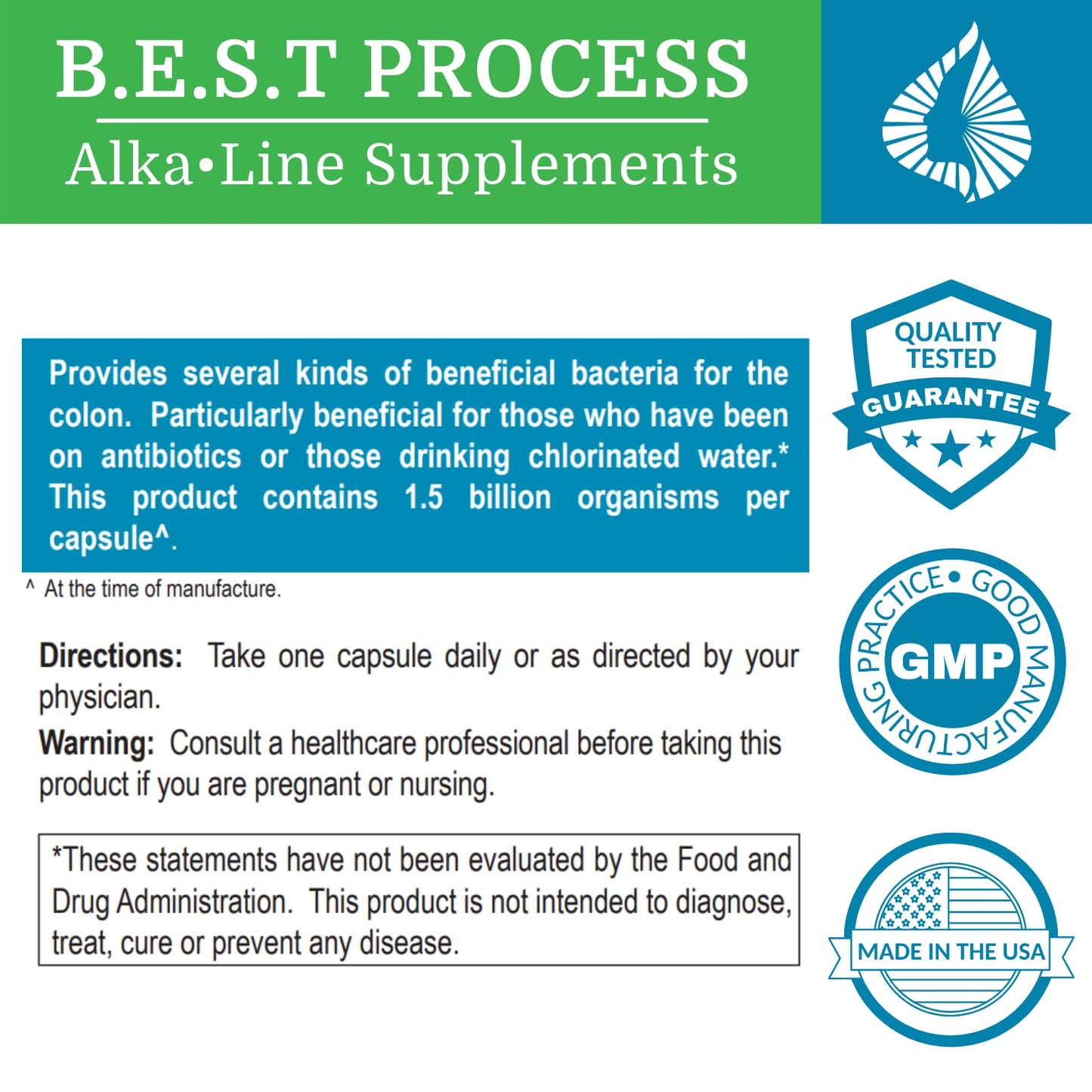 Morter HealthSystem Alkadophilus Best Process Alkaline — No Refrigeration Probiotic & Prebiotic Digestive Supplement — 1.5 Billion CFU of Good Bacteria & Beetroot - dailyvitalstore