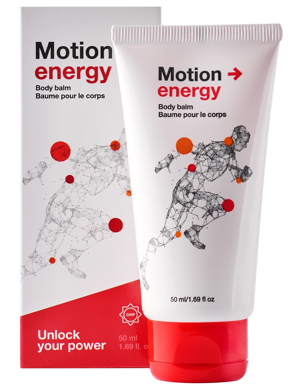 Motion Energy - Body Balm | Eucalyptus, Rosemary, Cinnamon Essential Oils & Ginger | 50 ml | 5 Pack - dailyvitalstore