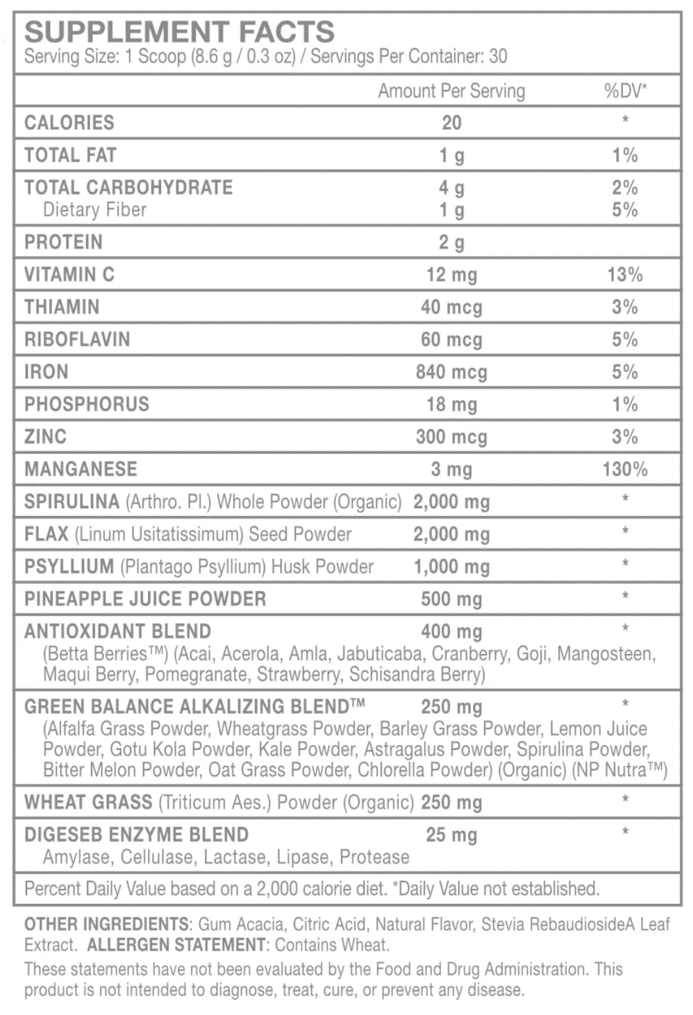 Motiv-8, Greens Superfruits & Veggie Superfood Powder Supplement, Antioxidant, Fiber, Sugar-Free, 30 Servings (Tangerine, 30 Servings) - dailyvitalstore