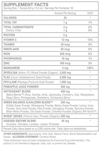 Motiv-8, Greens Superfruits & Veggie Superfood Powder Supplement, Antioxidant, Fiber, Sugar-Free, 30 Servings (Tangerine, 30 Servings) - dailyvitalstore
