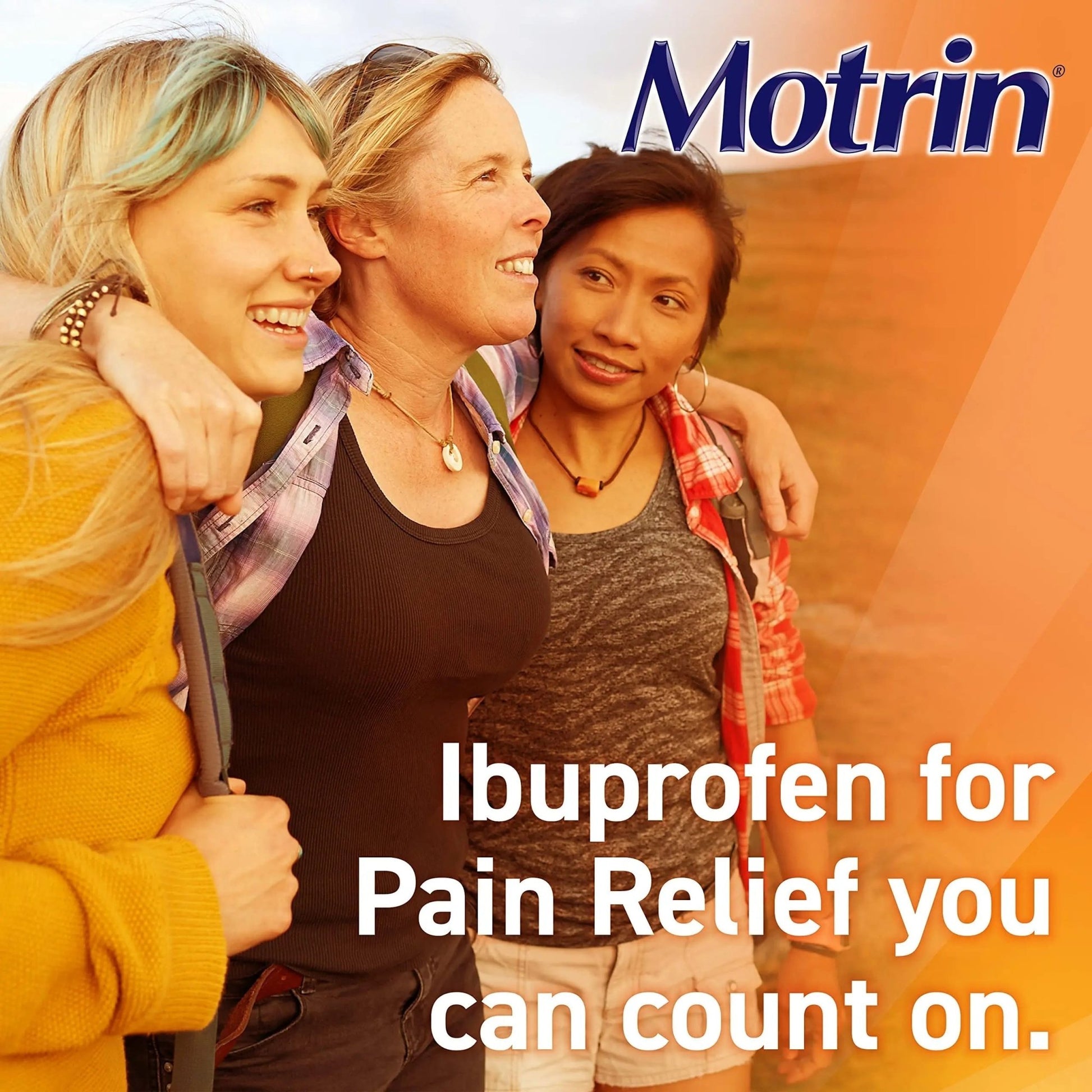 Motrin IB, Ibuprofen 200mg Tablets, NSAID Pain & Fever Reliever for Headache, Backache, Muscular Aches, Arthritis Pain Reliever, 50 Travel Packets of 2, 100 ct - dailyvitalstore