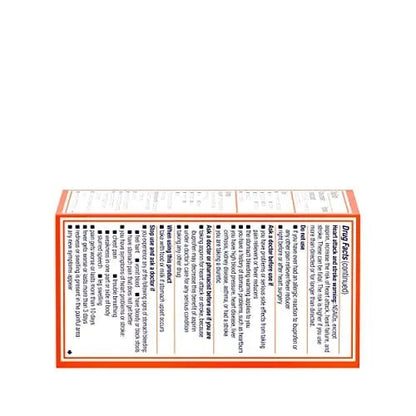 Motrin IB, Ibuprofen 200mg Tablets, Pain Reliever & Fever Reducer for Muscular Aches, Headache, Backache, Menstrual Cramps & Minor Arthritis Pain, NSAID, 100 Ct - dailyvitalstore