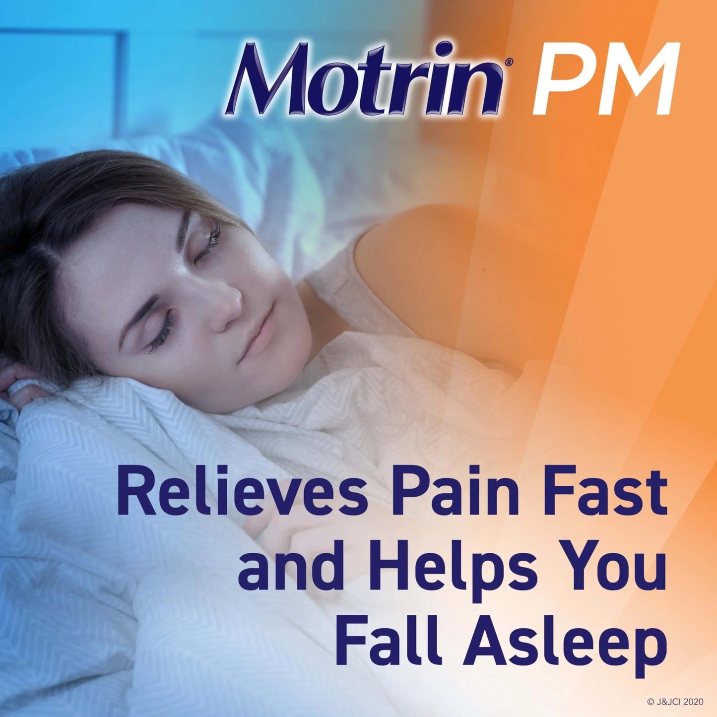 Motrin PM Pain Relief Caplets with 200 mg Ibuprofen & 38 mg Diphenhydramine Sleep Aid, Nighttime Pain Reliever for Minor Aches & Pains Helps You Fall Asleep & Stay Asleep, 20 ct - dailyvitalstore