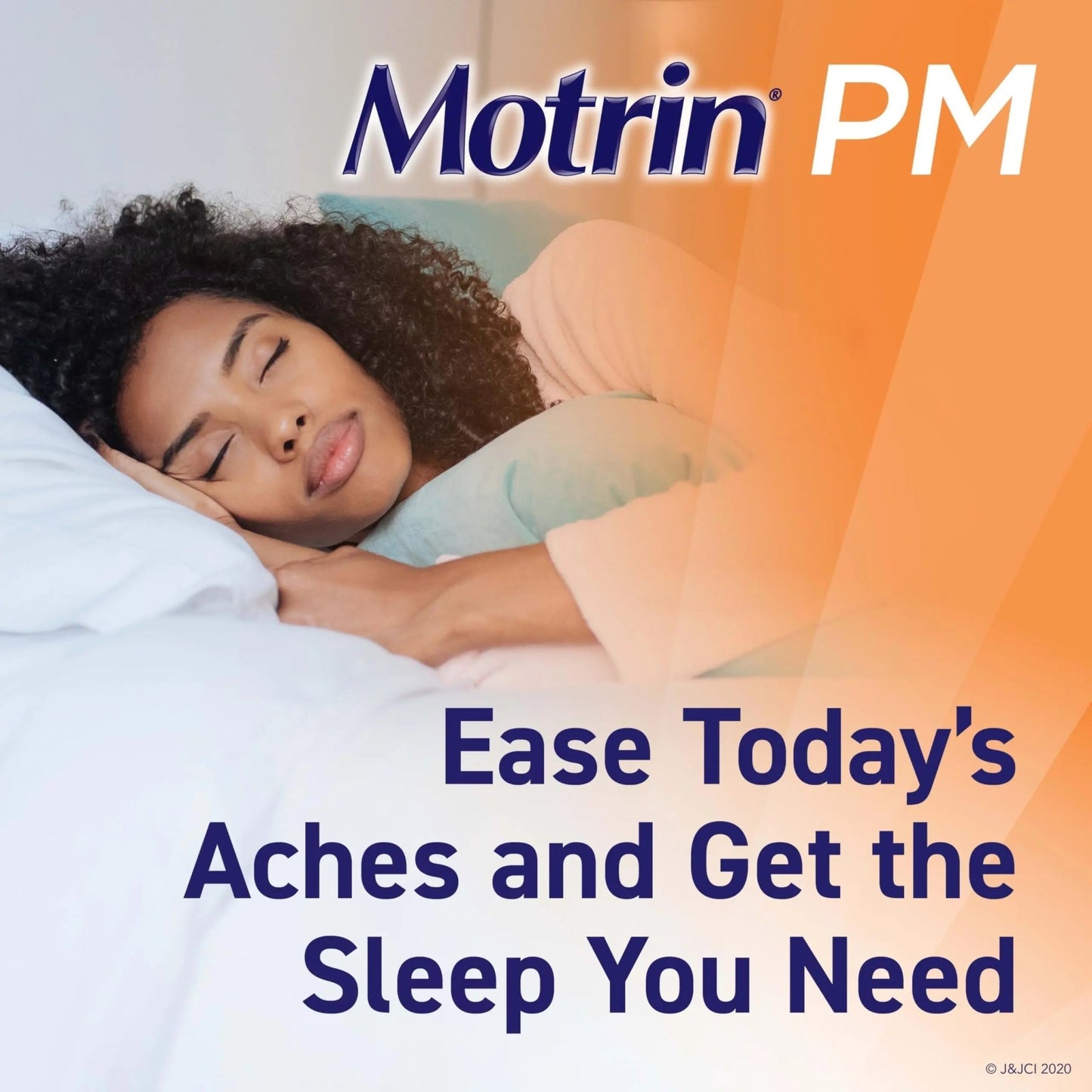 Motrin PM Pain Relief Caplets with 200 mg Ibuprofen & 38 mg Diphenhydramine Sleep Aid, Nighttime Pain Reliever for Minor Aches & Pains Helps You Fall Asleep & Stay Asleep, 20 ct - dailyvitalstore