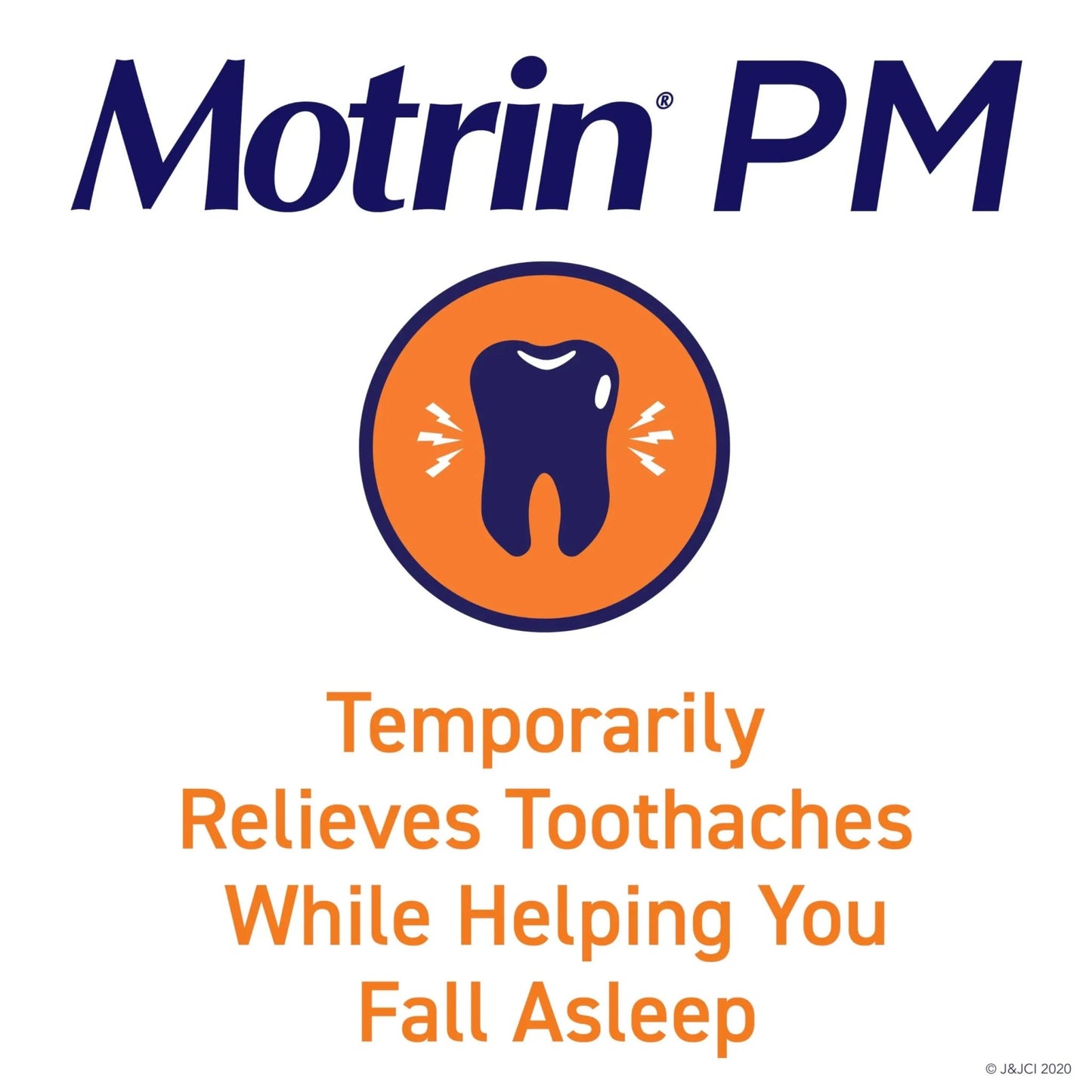 Motrin PM Pain Relief Caplets with 200 mg Ibuprofen & 38 mg Diphenhydramine Sleep Aid, Nighttime Pain Reliever for Minor Aches & Pains Helps You Fall Asleep & Stay Asleep, 20 ct - dailyvitalstore