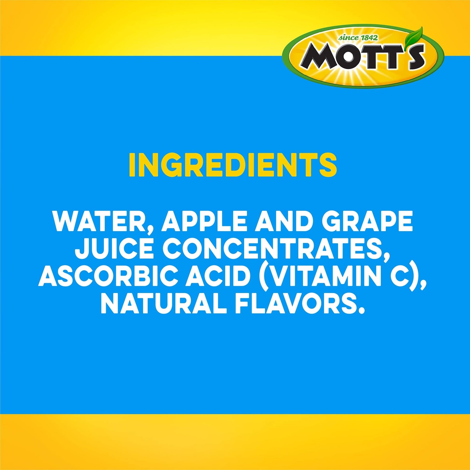 Mott's 100 percent Apple White Grape Juice, 6.75 fl oz boxes (Pack of 32) - dailyvitalstore