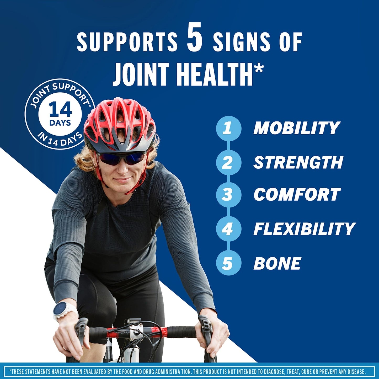 Move Free Advanced Glucosamine Chondroitin MSM + Vitamin D3 Joint Support Supplement, Supports Mobility Comfort Strength Flexibility & Bone + Immune Health - 120 Tablets (40 servings)* - dailyvitalstore