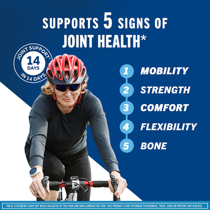 Move Free Advanced Glucosamine Chondroitin MSM + Vitamin D3 Joint Support Supplement, Supports Mobility Comfort Strength Flexibility & Bone + Immune Health - 120 Tablets (40 servings)* - dailyvitalstore