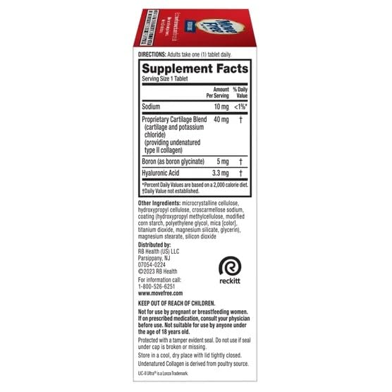 Move-Free Ultra Triple Action Joint Supplement 75 Tablets - dailyvitalstore