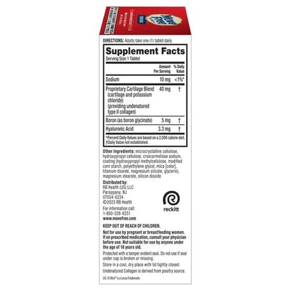 Move-Free Ultra Triple Action Joint Supplement 75 Tablets - dailyvitalstore