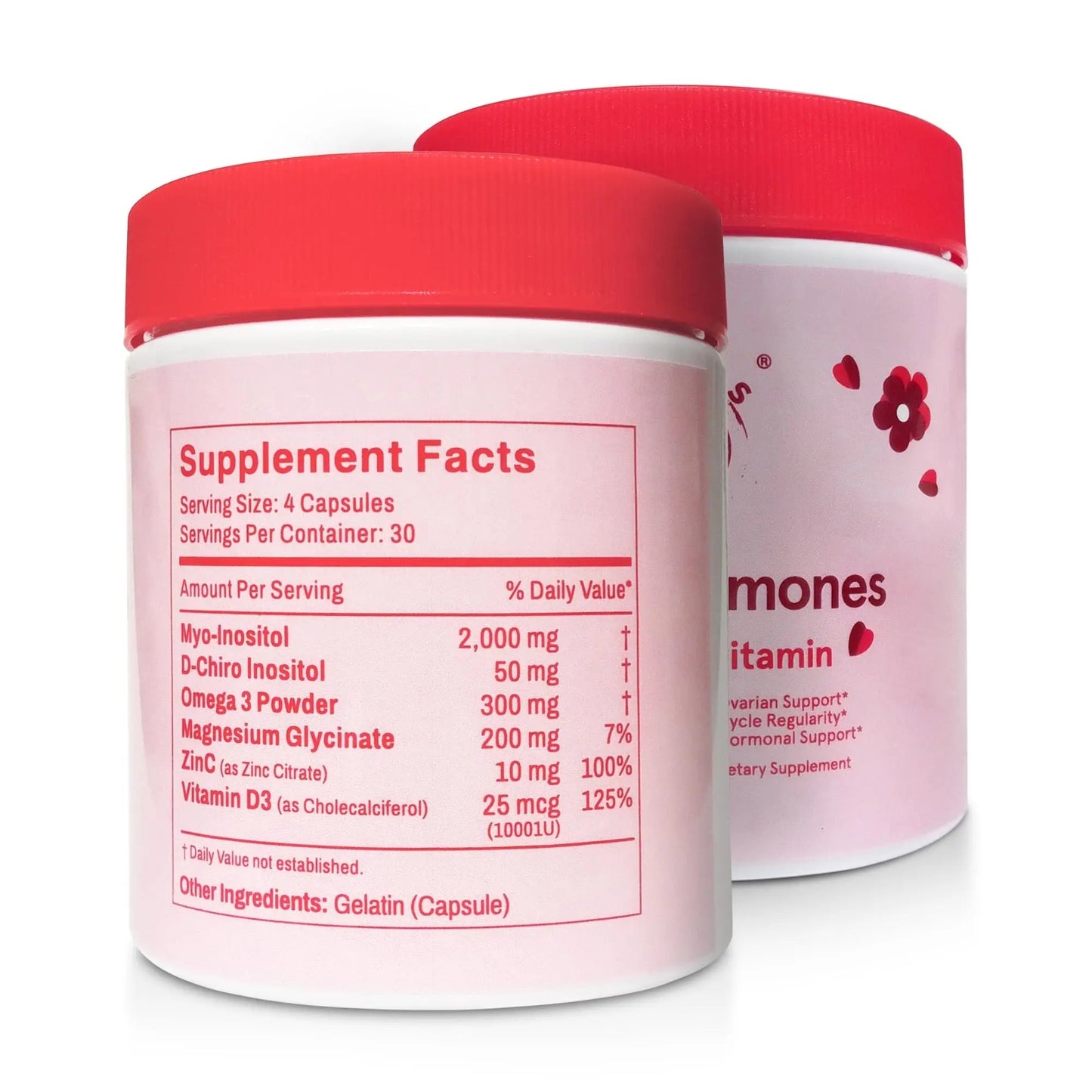 Mr Ros PCOS Multivitamin for Women – Happy Hormones Formula – Myo & D-Chiro Inositol 40:1, Omega-3, Vitamin D3, Zinc & Magnesium - dailyvitalstore