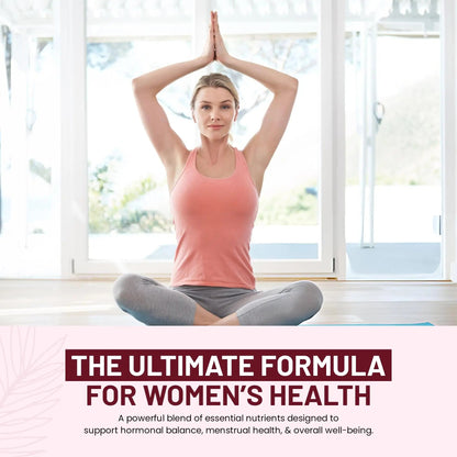Mr Ros PCOS Multivitamin for Women – Happy Hormones Formula – Myo & D-Chiro Inositol 40:1, Omega-3, Vitamin D3, Zinc & Magnesium - dailyvitalstore