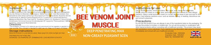 MRBOOHINET Organic Bee Venom Therapy Serum, Professional Joint & Muscle & Bone Release Cream - 24 Hour Soothing Effective Release for Back, Neck, Hand, Foot, Knee, Muscle, Shoulder, Hip, Nerve - dailyvitalstore
