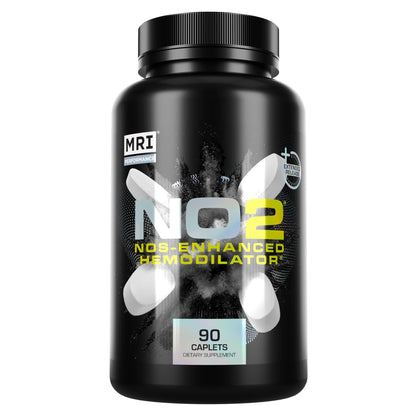 MRI Performance NO2 Nitric Oxide Booster, Original Formula with 3,000mg L-Arginine & AAKG, Nitric Oxide Production, Healthy Blood Pressure & Heart Health (90 Caplets) - dailyvitalstore