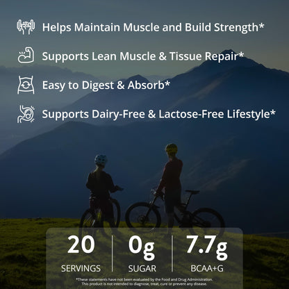 MRM Nutrition Egg White Protein - Sugar Free Vanilla Flavored Powder, 23g Fat-Free Protein with Digestive Enzymes, Free of Dairy, Gluten, and Soy, High Biological Value - 20 Servings - dailyvitalstore