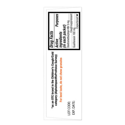 Mucinex Children's Chest Congestion Expectorant and Cough Suppressant Mini-Melts, Orange Cream, 12 Count - dailyvitalstore