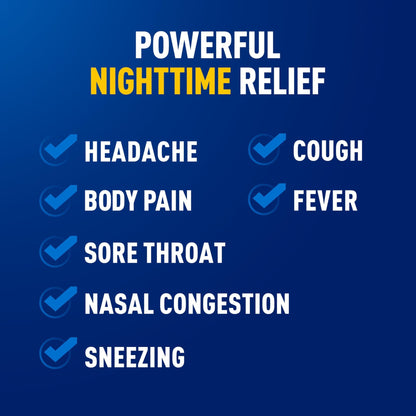 Mucinex Fast-Max Cold and Flu & Nightshift Medicine for Adults, Over-The-Counter Medication Combo Pack for Sore Throat Relief, Decongestant, Cough & Cold Medicine (2 x 6 Fl Oz) - dailyvitalstore