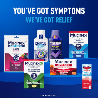 Mucinex Fast-Max Severe Congestion & Cough Medicine, Maximum Strength Symptom Relief, Over-The-Counter Medication, Cold Medicine, Cough Suppressant, Expectorant, Nasal Decongestant, 6 FL OZ - dailyvitalstore