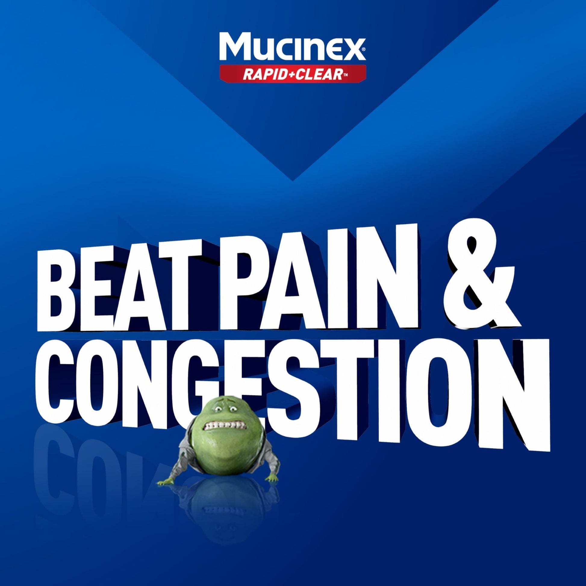 Mucinex Rapid Clear Maximum Strength Cold Medicine & Expectorant, Fever, Pain, Headache, & Excess Mucus Relief with Acetaminophen & Guaifenesin, Rapid Release Caplets for Adults, 20 Count - dailyvitalstore