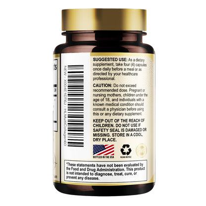 Multi Collagen Peptides for Women & Men - 2400mg per Serving - Best Hydrolyzed Collagen Complex with Type I, II, III, V, X - Hair, Skin, Nails & Joint Support Supplement - Bottled USA - 60 Capsules - dailyvitalstore