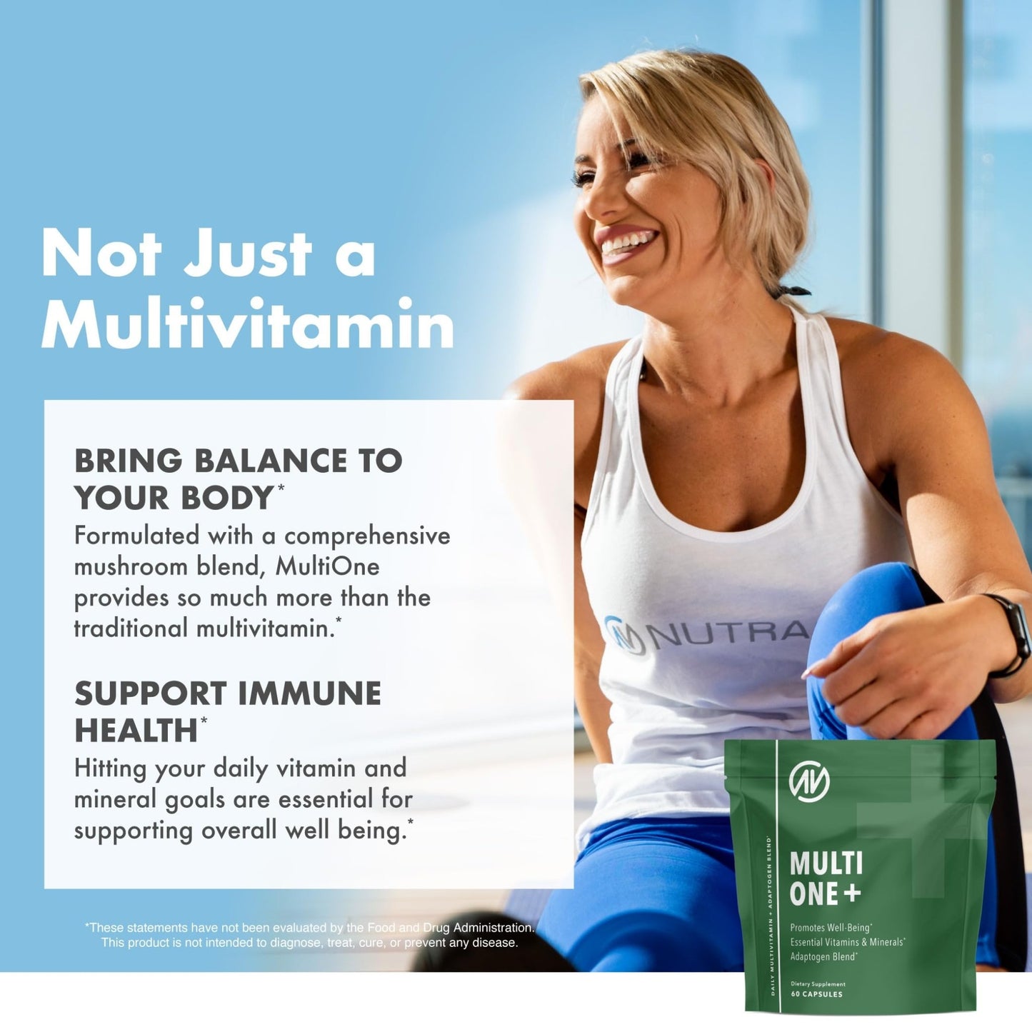 MultiOne Men & Women’s Daily Multivitamin - Essential Nutrients and Minerals for Optimal Health (60 Capsules) - dailyvitalstore