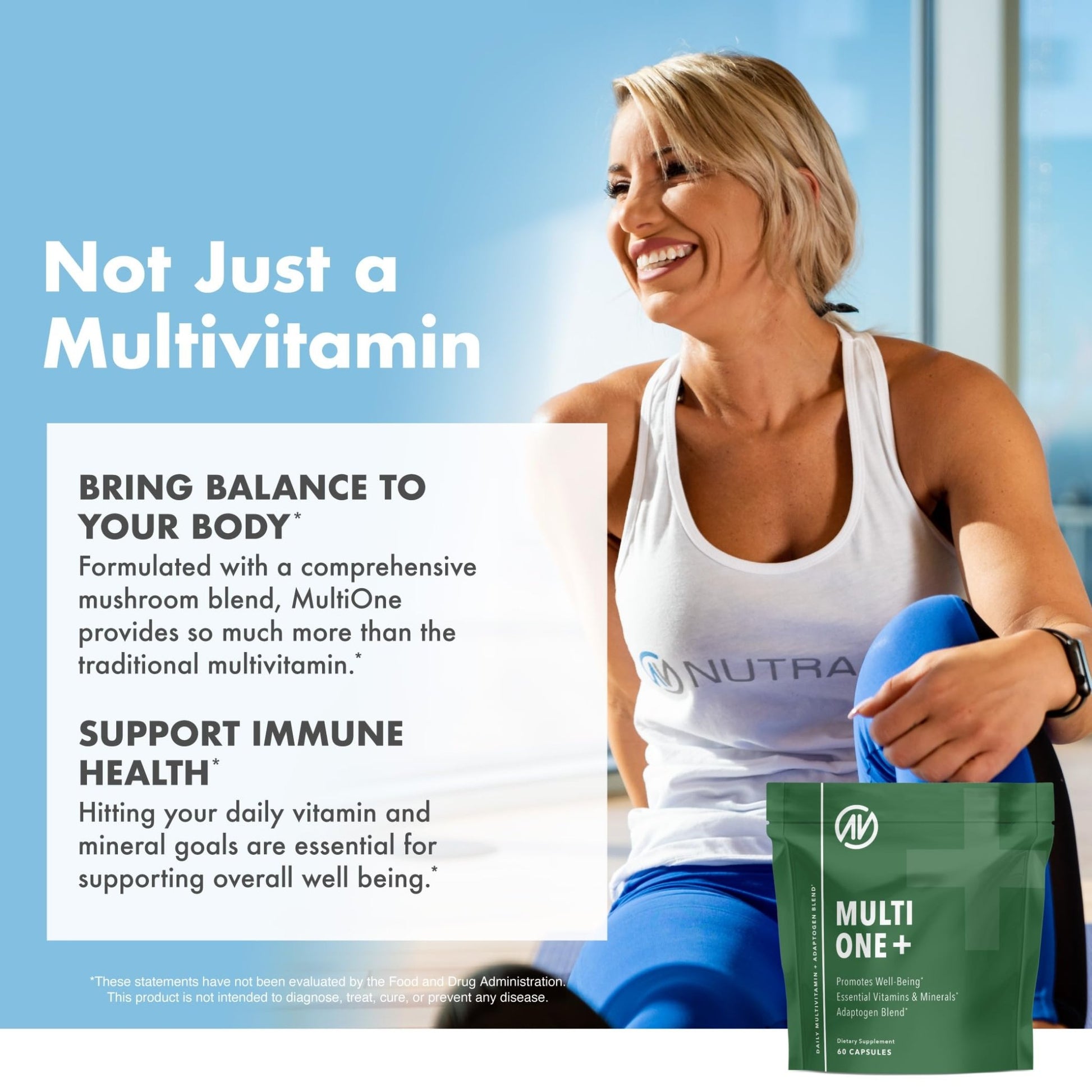 MultiOne Men & Women’s Daily Multivitamin - Essential Nutrients and Minerals for Optimal Health (60 Capsules) - dailyvitalstore