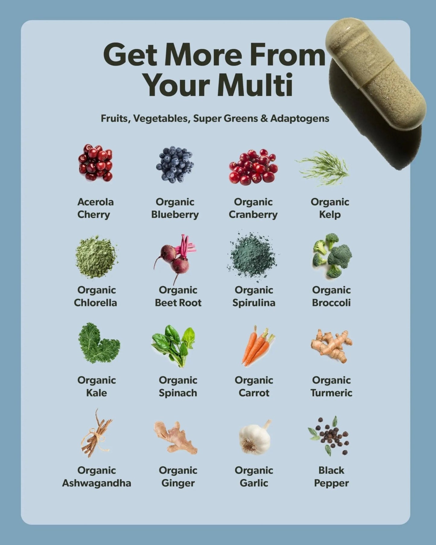 Multivitamin for Men - Daily Men’s Multivitamin - Methylated B Complex with Whole Food Ingredients, Vitamin B12, Folate - dailyvitalstore