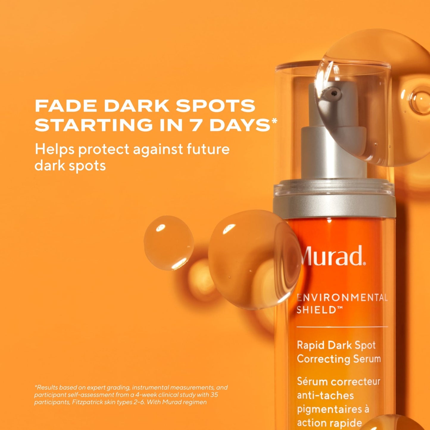 Murad Rapid Dark Spot Correcting Serum - Advanced Anti-Aging Formula with Patented Resorcinol Technology, Tranexamic and Glycolic Acids for Hyperpigmentation - dailyvitalstore