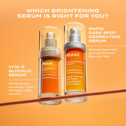 Murad Rapid Dark Spot Correcting Serum - Advanced Anti-Aging Formula with Patented Resorcinol Technology, Tranexamic and Glycolic Acids for Hyperpigmentation - dailyvitalstore