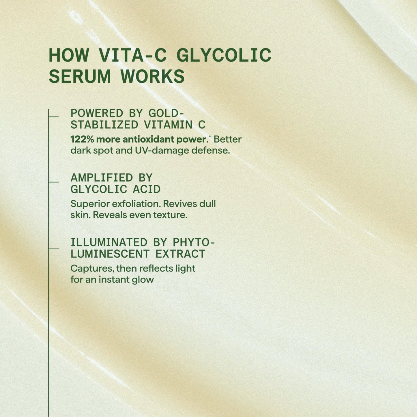 Murad Vita-C Glycolic Serum - Advanced Brightening Vitamin C and Glycolic Acid Face Serum for Improved Skin Tone and Texture - Gold-Stabilized Vitamin C - dailyvitalstore