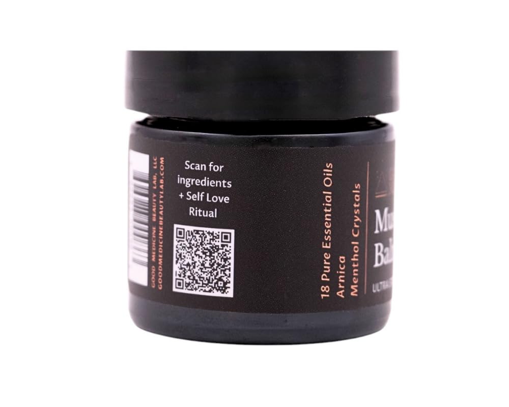 Muscle Balm - Relieves Sore Muscles and Joints, Ease and Soothe Discomfort Due to Muscle and Joint Soreness and Aches. Ultra Relief Formula (1 Ounce) - dailyvitalstore