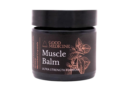 Muscle Balm - Relieves Sore Muscles and Joints, Ease and Soothe Discomfort Due to Muscle and Joint Soreness and Aches. Ultra Relief Formula (1 Ounce) - dailyvitalstore